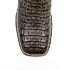 Rhodes Caiman Hornback Boots - Serpentine - Square Toe (LM10) - Gomez Western Wear