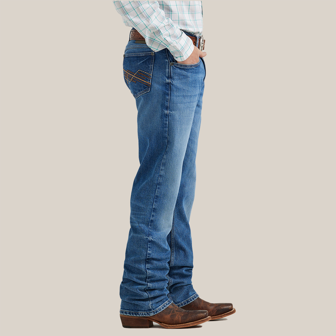 Wrangler 20x Men's Medium Wash Backwater Vintage Bootcut Stretch Wrangler 20x Men's Medium Wash Backwater Vintage Bootcut Stretch