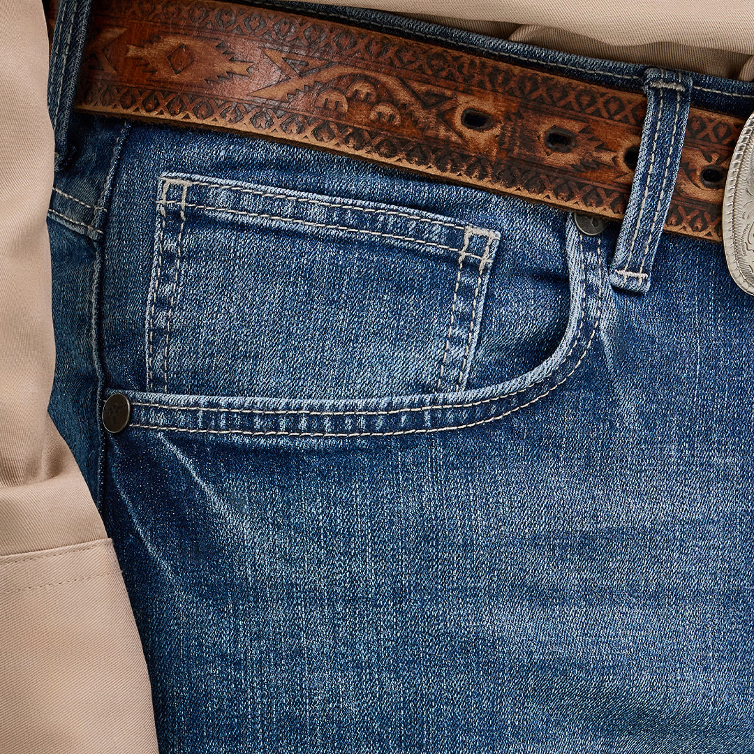 Vintage 42 No. 20X Wrangler Men's Vintage Antique 20周年記念印刷物　 ジーンズ　Wrangler Bootcut 112338537 - Jean アンティーク雑貨