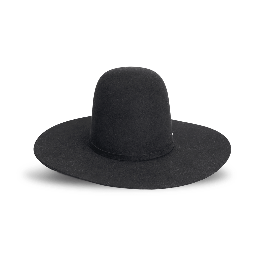 TC Hats - 20X Open Crown Hat - Black - Gomez Western Wear