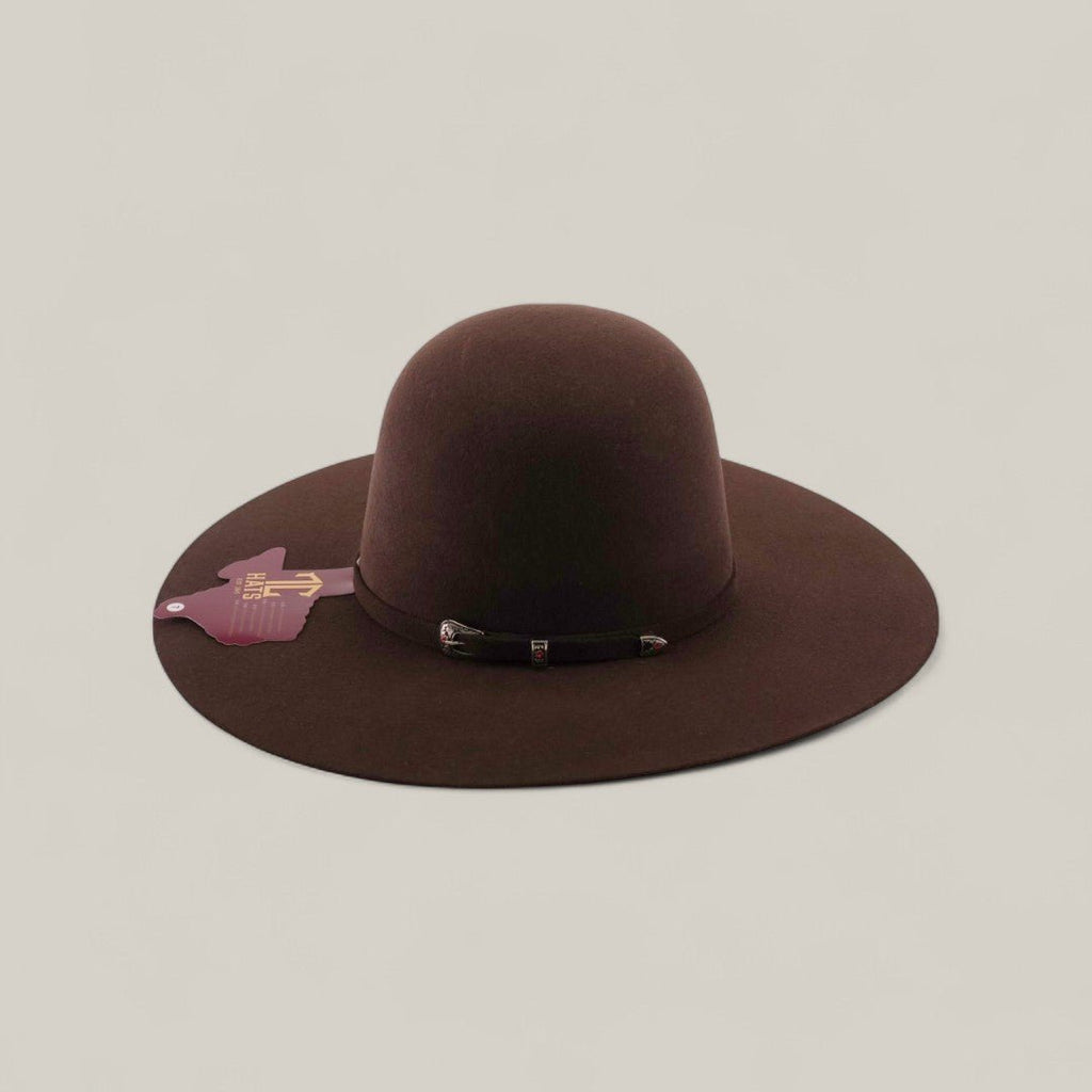 TC Hats - 4X Open Crown Hat - Brown - Gomez Western Wear