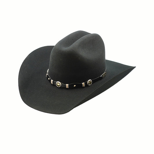 3X Larry Mahan El Dorado Fur Felt Hat Black (Price Online Only)