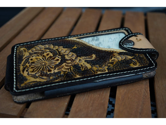 Leather Phone Case with Belt Loop