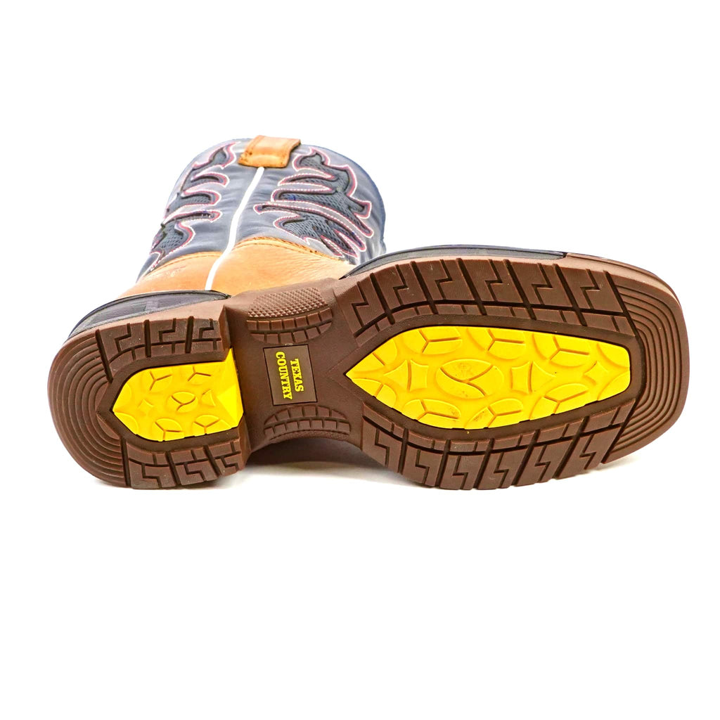 Texas Country Bota Trabajo TC Texas Country - Wings Honey Work Boots - Composite Toe (TC007)
