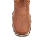Texas Country - Chocolate Brown Work Boot - Soft Toe (TC005) - Gomez Western Wear