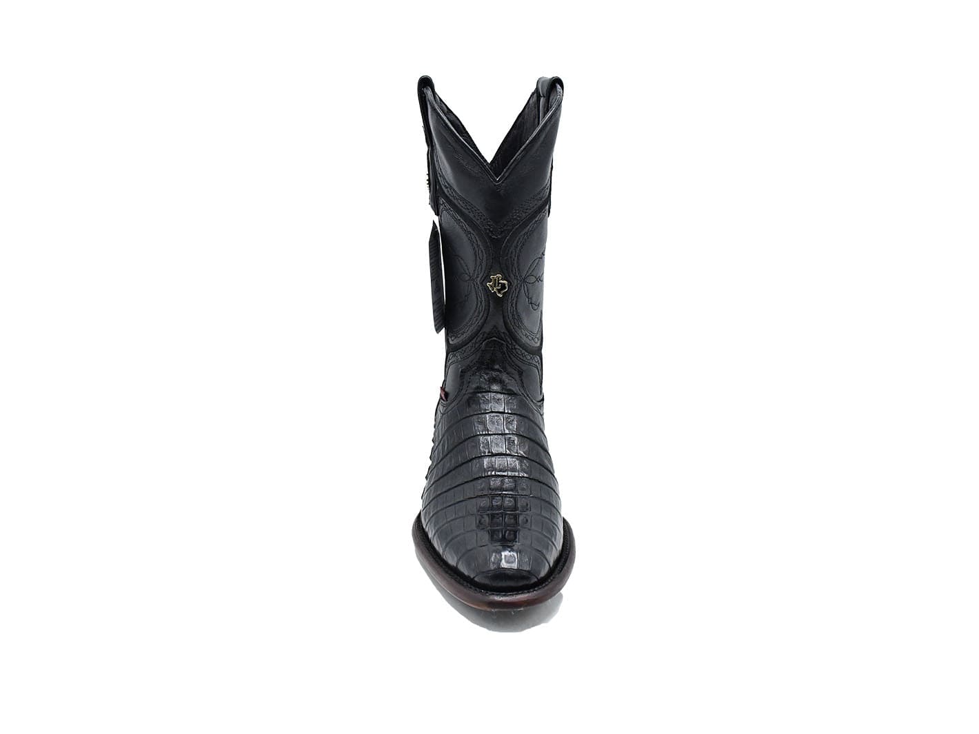 Texas Country Exotic Boot Caiman Belly Black LM81