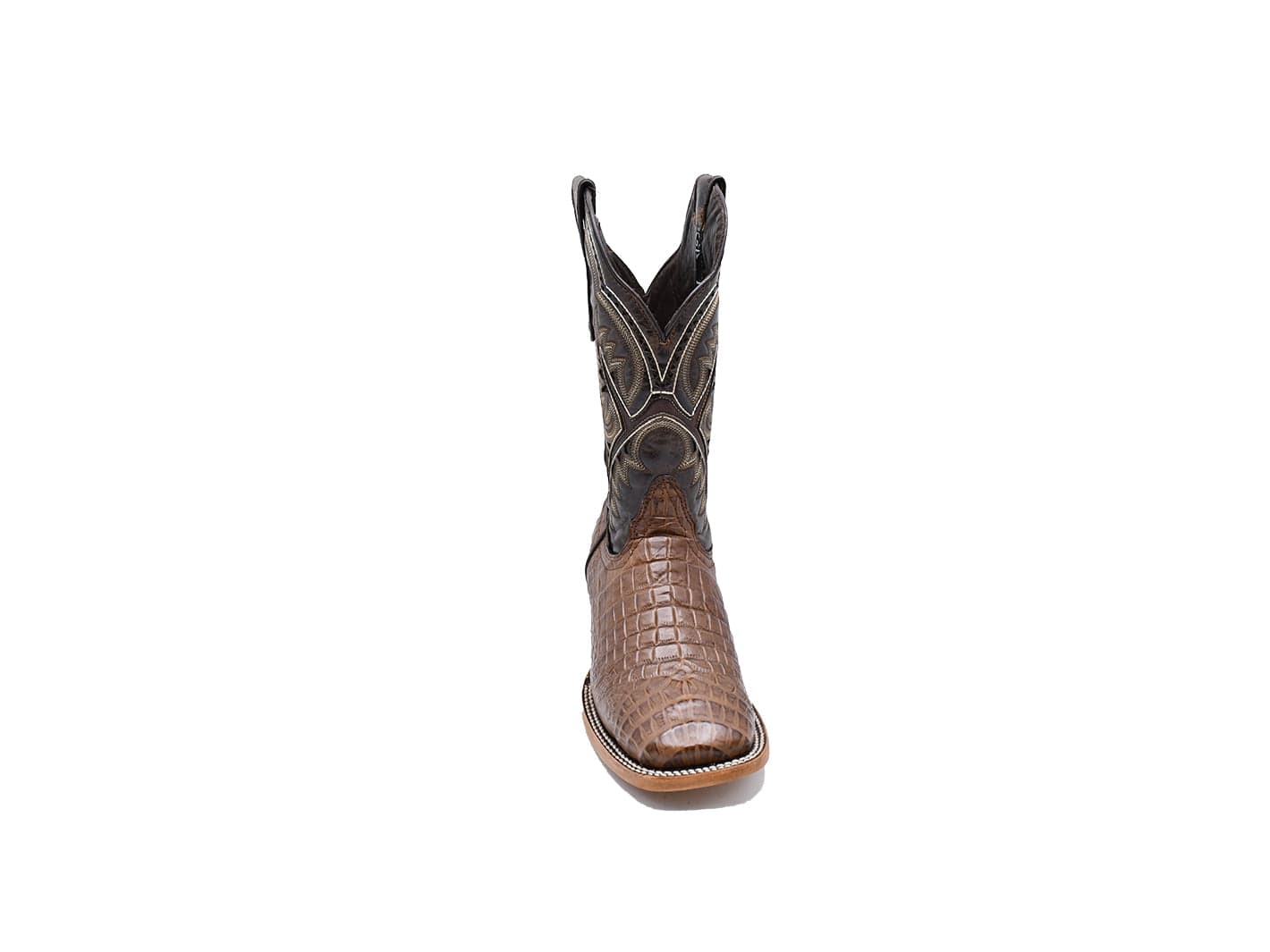 Texas Country Western Boot Caiman Print E423