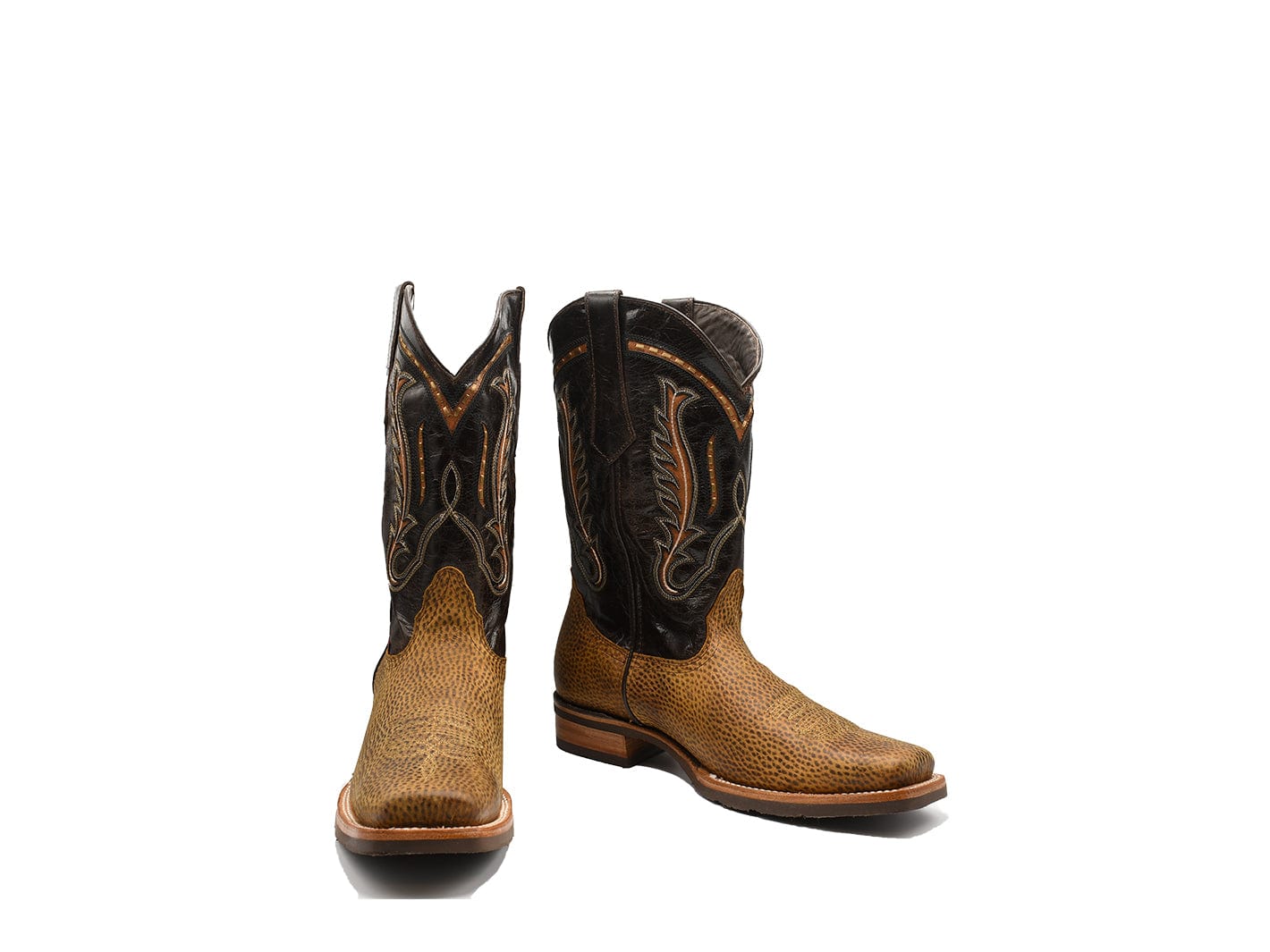 Texas Country Western Boot Cheyenne Miel Rodeo Toe E28