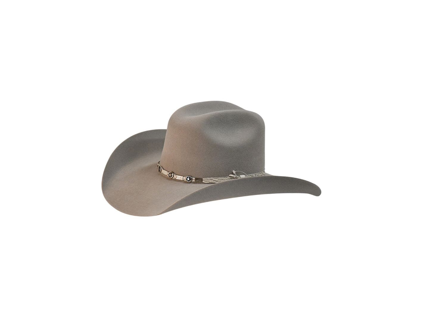 Exclusive "Austin" Texas Country Western Felt Cowboy Hat Platinum