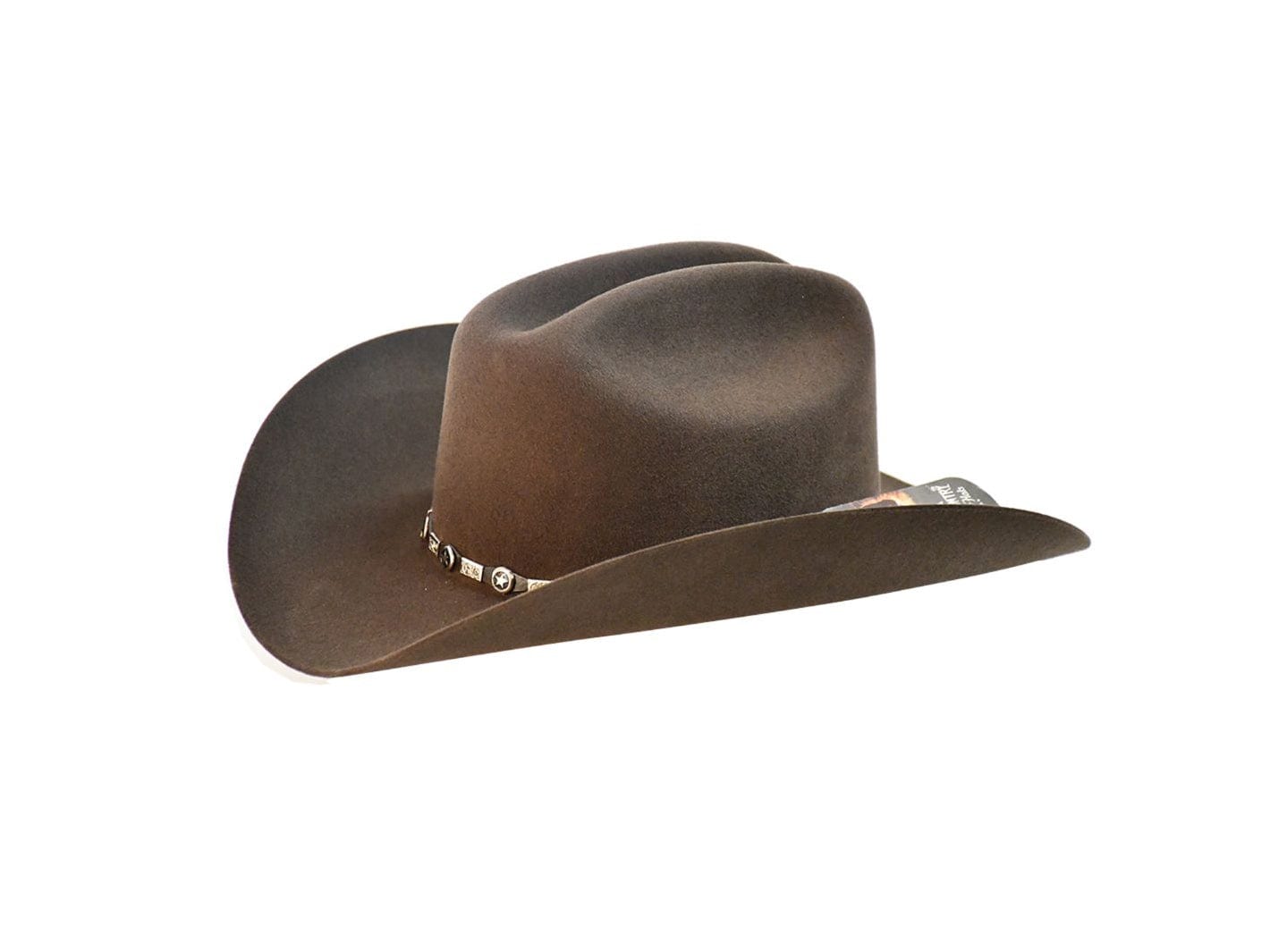 Exclusive "Sinaloa" Texas Country Western Felt Cowboy Hat Dark Brown