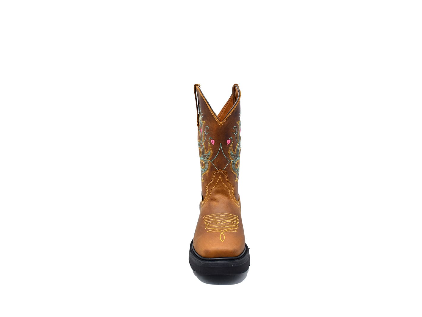 Texas Country Work Boot Crazy Miel 4205 Steel Toe