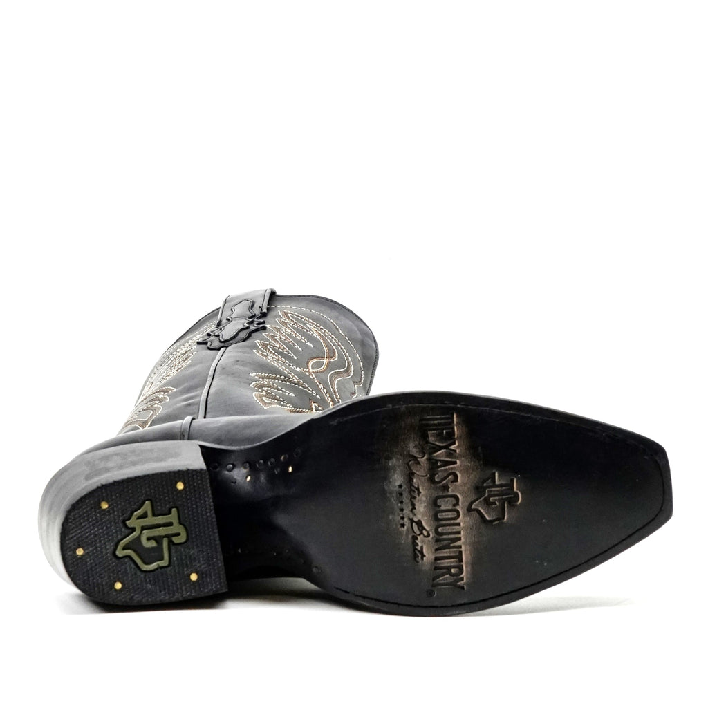 The Miranda - Smooth Black - Gomez Western Wear