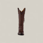 TS 026 Allison Clayton Calf Choco H-Retro - Gomez Western Wear