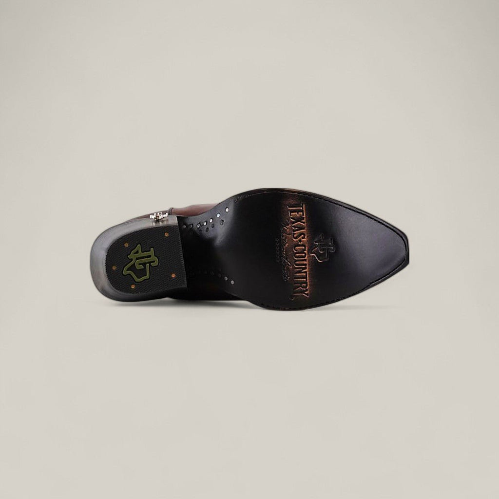 TS 026 Allison Clayton Calf Choco H-Retro - Gomez Western Wear