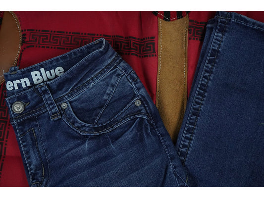 Western Blue Mens Jeans - Gomez Western Wear