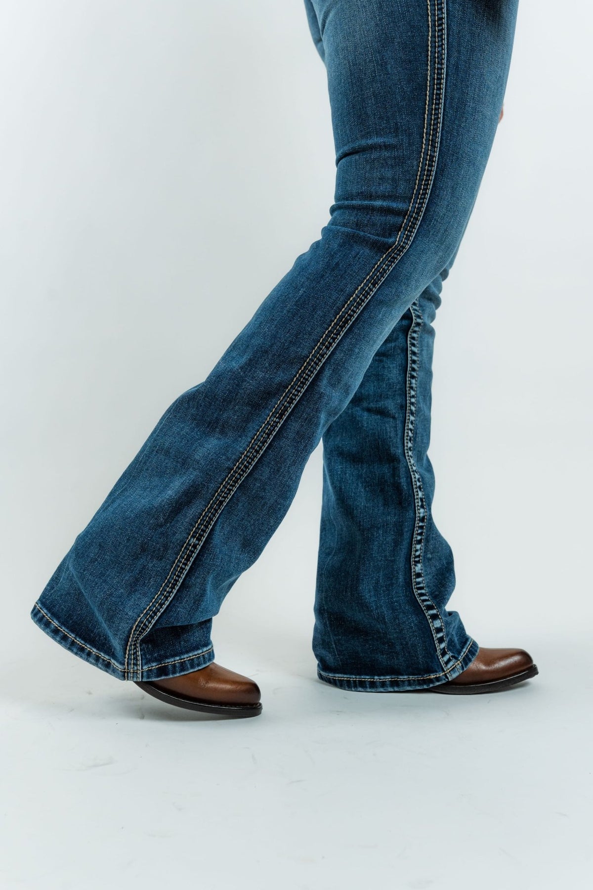 Women's Boot Cut Denim Jeans (W243-PB33) - Gomez Western Wear
