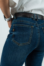 Women's High-Rise Wide Fit Denim Jeans (W2374-WL) - Gomez Western Wear