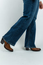 Women's High-Rise Wide Fit Denim Jeans (W2374-WL) - Gomez Western Wear